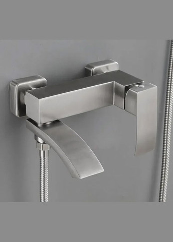 Змішувач для ванни MASON з душ набором, колір сталі - 30.43.017 (126681) GH (317347154)