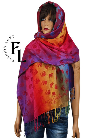 Жіночий шарф палантин (100% пашміна 170х70см) Fashion Loft (296101644)
