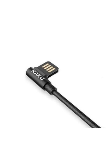 USB кабель KSC028 USB - Lightning 1m - Black Kaku (280898797)
