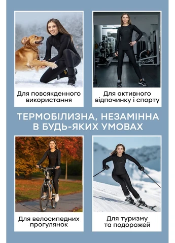 Термокостюм (лонгслів, штани) TOTALFIT (263516621)