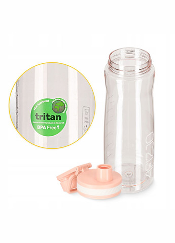Пляшка для води спортивна 850 мл Pink (P-5905973403818) 4FIZJO (316275399)