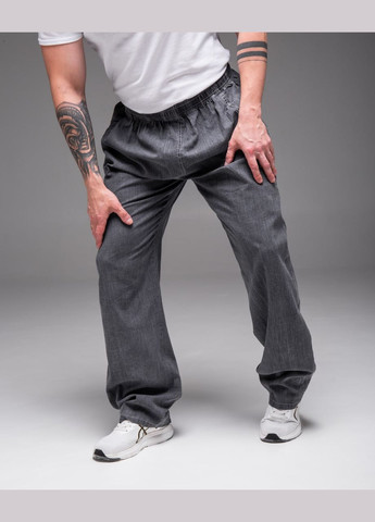 Легкі літні штани з бавовни у великому розмірі Vakko (346477088)