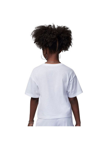 Біла демісезонна футболка jumpman shine ss tee 45c823-001 Jordan