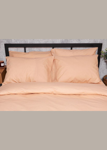 Комплект постільної білизни Бязь Gold Люкс King Size 220x240 наволочки 2х40х60 (MS-820003255) Moon&Star Cream (288044266)