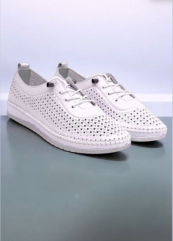 No Brand Туфли белый з натуральная замша, — лето (317570239)