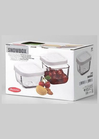 Емкость для хранения продуктов Snow Box 275мл с прорезиненной крышкой 1шт Pasabahce (372173486)