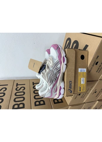 Рожеві літні кросівки asics gel-nyc pink асікс гель нюк рожеві No Brand