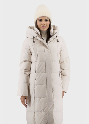 Молочный зимний Пуховик No Brand