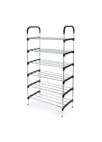 Полиця для взуття YT-264, 6 рівнів, 60х20см, Black, Box Voltronic (371632765)
