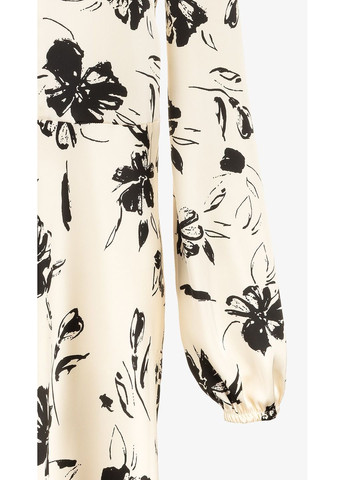 Молочное повседневный платье с узором женское 2522 молочный shop (2000999315374) On me