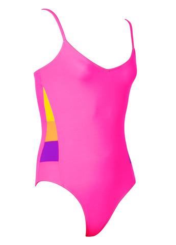 Розовый купальник вива, цвет неоново-розовый, возраст 8, рост 134 см Kom Віва