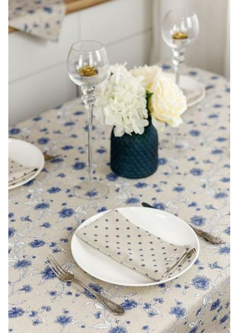 Скатертина Квіти 136х180 см Різнокольоровий (7567) Прованс (361785105)