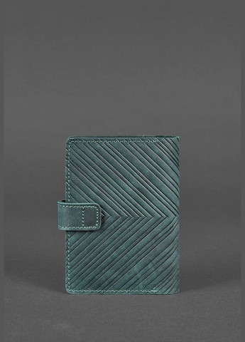 Жіноча шкіряна обкладинка для паспорта 3.0 Інді зелена (A-026681) BlankNote (329743056)