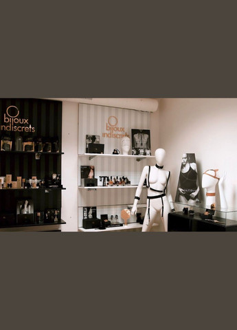 Портупея з екошкіри Indiscrets MAZE – Cross Cleavage, бежева Bijoux (334709708)