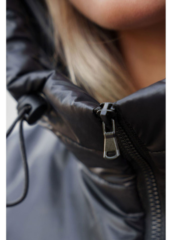 Теплая шапка-капюшон Капор Из плащевки Cora Black Woman Without (372736339)