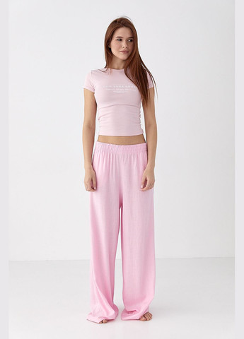 Літні штани на гумці вільного крою Lurex (332200022)