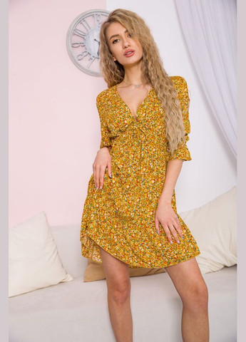 Горчичное платье, цвет горчичный, Kamomile