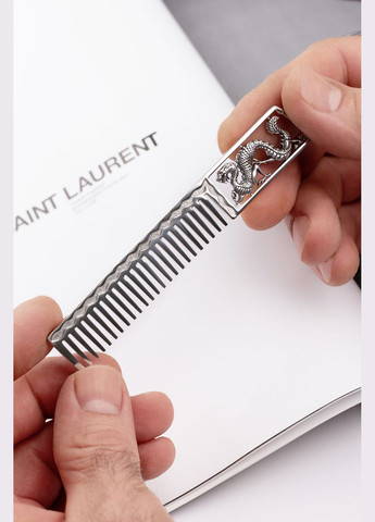 Серебряная расчёска Дракон (9301) IRIJ (340334147)