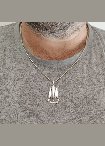 Підвіска срібна "Тризуб із кинджалами" ТРС-б Shatlen Підвіска (338624544)