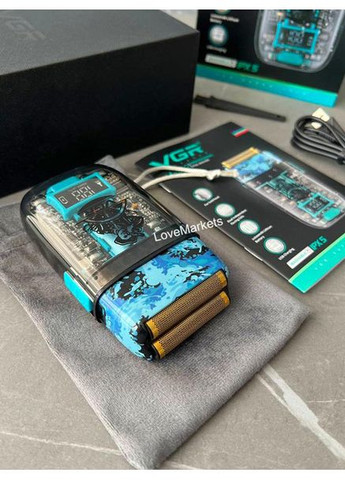 Электробритва V-344 GREEN роторная 8000 об/мин IPX6 (46258-V-344 GREEN_357) VGR (359502638)