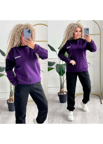 ❄️ Теплий жіночий костюм із трьохнитки на флісі ❄️Ознайомтеся з розмірною сіткою. DK/DL Мода без кордонів (361216302)