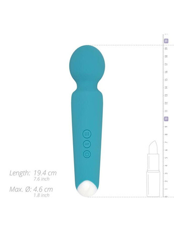 Вібромасажер – Maria Wand Vibrator, 10 режимів, регулювання інтенсивності Cala Azul (339865827)
