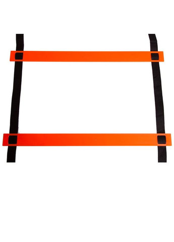 Координационная лестница дорожка для тренировки скорости 10м (20 перекладин) C-4351 (10мx0,52мx4мм оранжевый) SP-Sport (361440043)