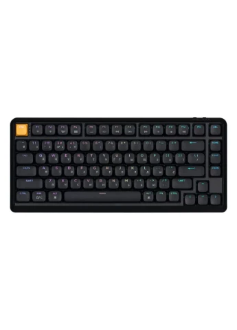 Механическая клавиатура J1 82Key, K pro Brown, WL/BT/USB-A, QMK, Hot-swap, EN/UKR, RGB, черный Keychron (393458190)