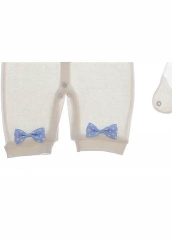 Пісочник для хлопчика з трикотажною пов'язкою Корона блакитний 62 см (32047) BABYKROHA (297197629)