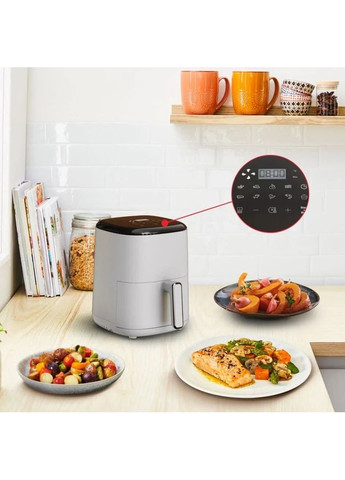 Мультипіч EY145A10 EasyFry Compact, 1300Вт, чаша-3л, сенсорне керув., 10 програм, пластик, Tefal (370605152)