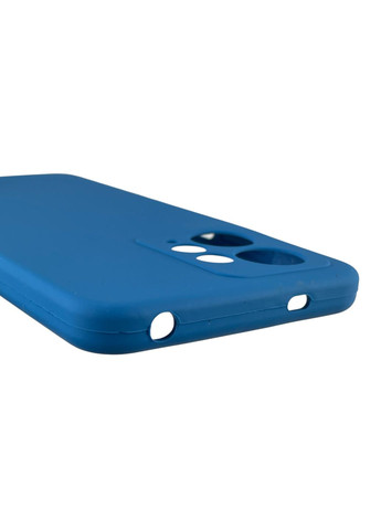 Чехол для Redmi Note 12 4G силиконовый с микрофиброй нескользящий на сяоми редми нот 12 4г синий Xiaomi (366387672)