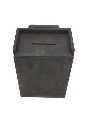 Ящик для збору грошей з дерева Манама мокко (КЕШ-000110) No Brand (328910619)