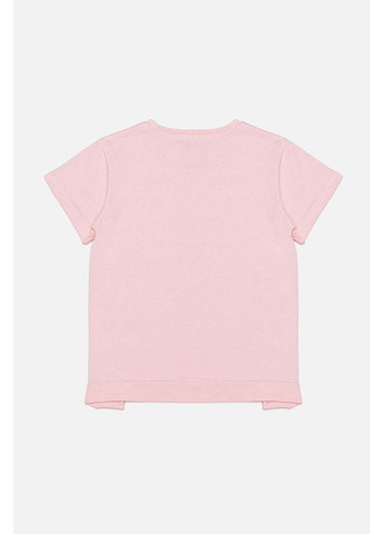 Розовая летняя футболка ALG