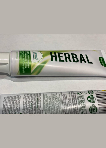Зубна паста 2в1гелеподібна 100 мл Herbal на травах Deliplus (302802723)