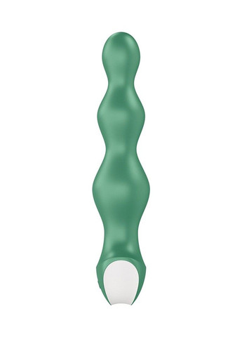 Анальный стимулятор-бусины с двумя моторами Lolli-Plug 2 Green Satisfyer (339865988)
