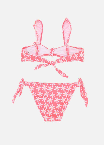 Коралловый летний купальник для девочки цвет коралловый cb-00276613 No Brand