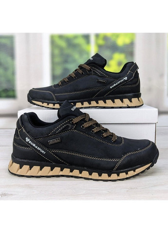 Чорні Осінні кросівки чоловічі демісезонні Suba
