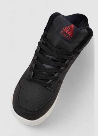 Черно-белые демисезонные кроссовки мужские зимние на меху Ager Кроссовки