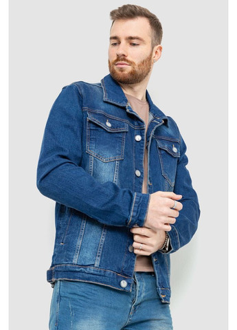 Синя демісезонна джинсова куртка чоловіча,, 157r4598 Ager