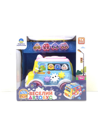Музыкальный автобус украинское озвучивание сказки песни стихи сортер (10891) TK Group (301421383)