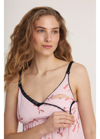 Нічна сорочка жіноча JUST BELIEVE рожевий 118/07/04 Ellen (372983935)