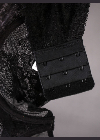 Чёрный бюстгальтер Acousma с косточками