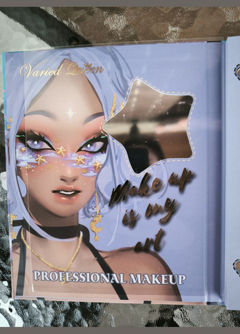 Набір дитячої косметики Varied Queen, 36 тіней і рум'ян No Brand (350354634)