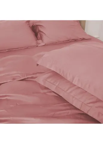 Постельное белье Tencel №02 Pink 160х220 (2200009368561) Mirson Tencel 02 Pink 160х220 полуторний Євро (379099555)