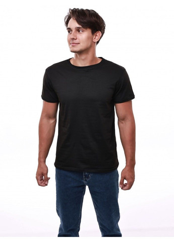 Чорна футболка чоловіча No Brand