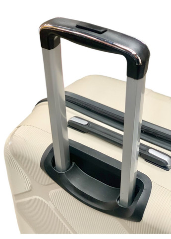 Чемодан Турция (L) Полипропилен На 4-х Двойных Колесах 120л PP005-L Светло Gedox (335032923)