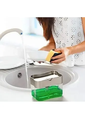 Дозатор Мила Soap Pump Sponge Caddy (0115) No Brand (393960121)