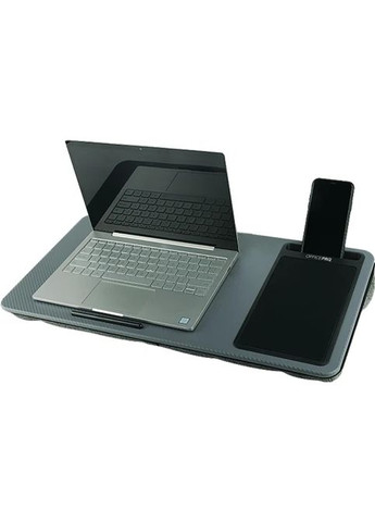 Підставка для ноутбука до 17.4" CP615G, Grey, МДФ/пластик, слот для телефону, килимок для миші OfficePro (370620076)