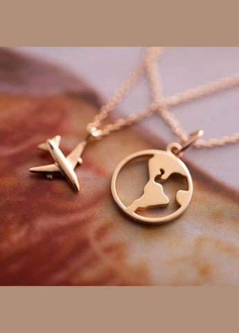 Колье в красном золоте Кругосветное путешествие кол01682 40 Oniks (264644182)