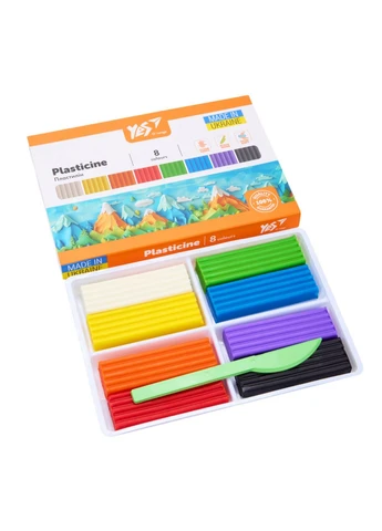 Пластилин Orange Line 8 цветов 160 г Yes (403233638)